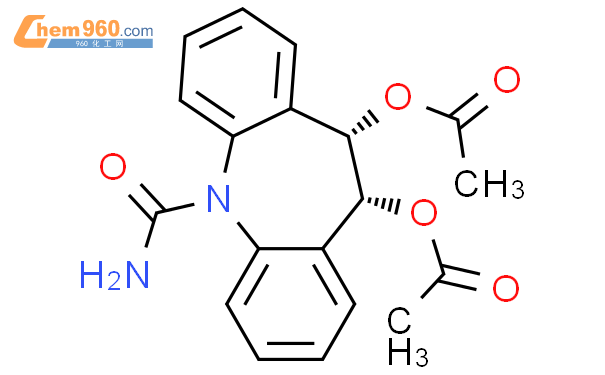 H Dibenz B F Azepine Carboxamide Bis Acetyloxy Dihydro Cis Cas