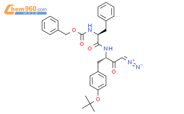 Z-Phe-Tyr(tBu)-diazomethylketone结构式图片|114014-15-2结构式图片