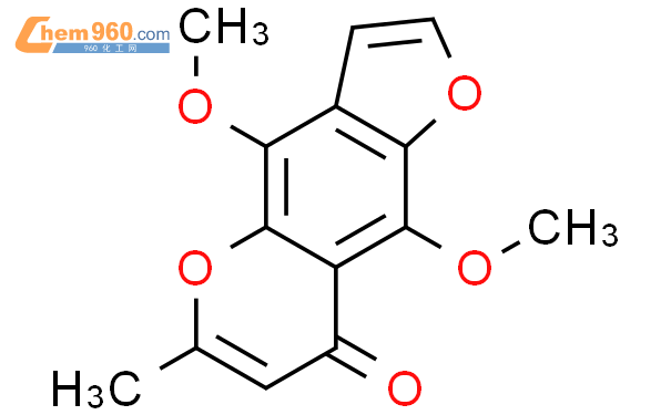 4,9-dimethoxy-6-methylfuro[2,3-g]chromen-8-one