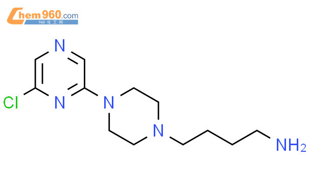 4-[4-(6-chloropyrazin-2-yl)piperazin-1-yl]butan-1-amine