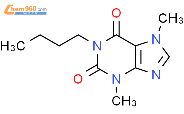 1-N-丁基-3,7-二甲基黄嘌呤