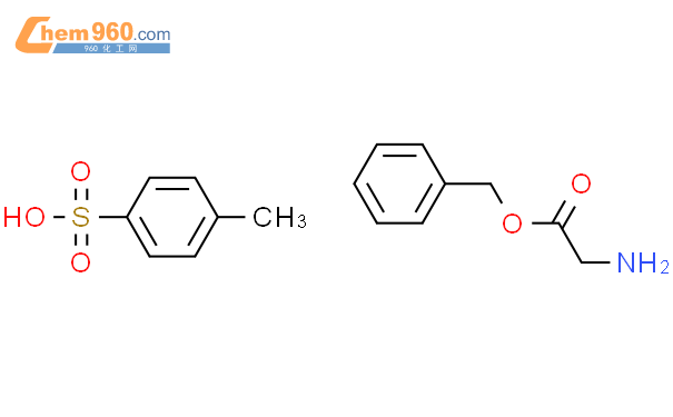 甘氨酸苄酯对甲苯磺酸盐结构式图片|114342-15-3结构式图片