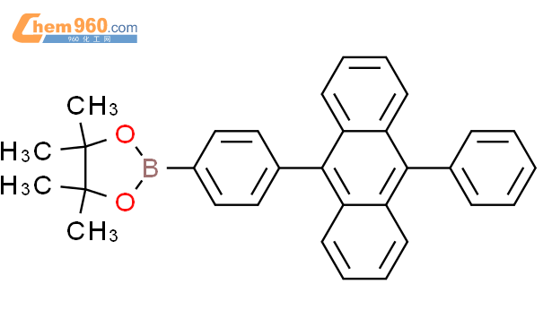 4-(10-苯基蒽-9-基)苯基硼酸频那醇酯