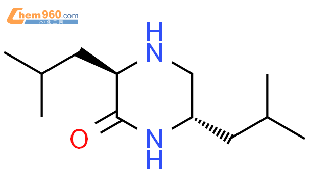 反式-(9ci)-3,6-双(2-甲基丙基)-哌嗪酮
