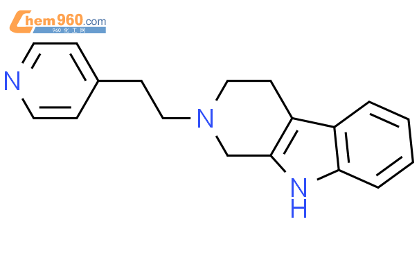 114478 23 8 1H Pyrido 3 4 b indole 2 3 4 9 tetrahydro 2 2 4 pyridinyl ethyl CAS号 114478 23 8