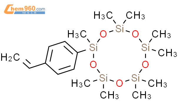 114556-38-6,Cyclopentasiloxane, (4-ethenylphenyl)nonamethyl-化学式、结构式、分子式 ...