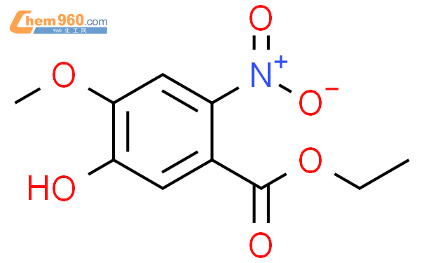 5-羟基-4-甲氧基-2-硝基苯甲酸乙酯