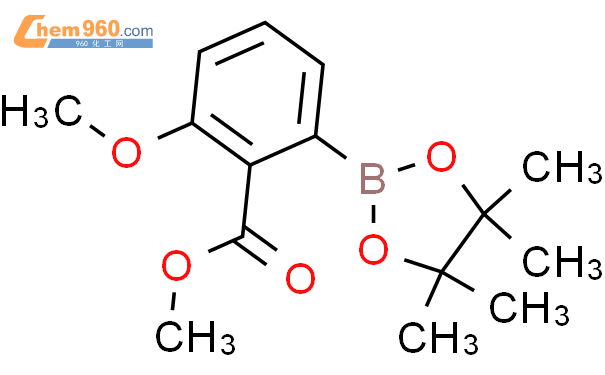2-甲氧基-6-(4,4,5,5-四甲基-1,3,2-二噁硼烷-2-基)苯甲酸甲酯