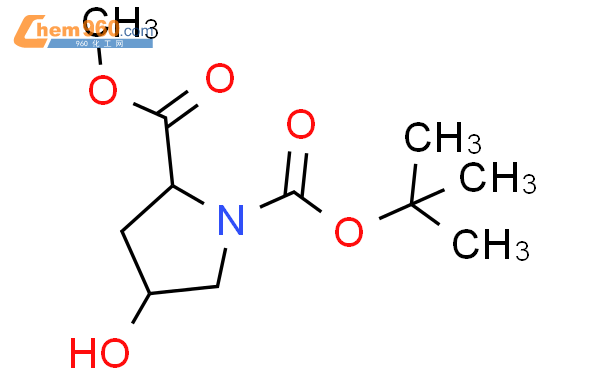 顺式-1-N-叔丁氧羰基-4-羟基-D-脯氨酸甲酯
