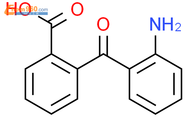 2-氨基二苯甲酮-2'-羧酸结构式图片|1147-43-9结构式图片