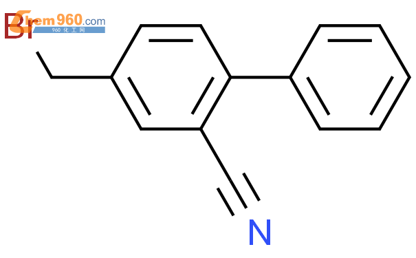 4'-溴甲基-2-氰基联苯结构式图片|114772-54-2结构式图片