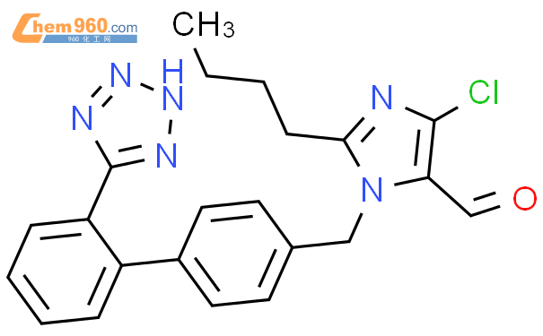 氯沙坦相关化合物C USP标准品结构式图片|114798-36-6结构式图片