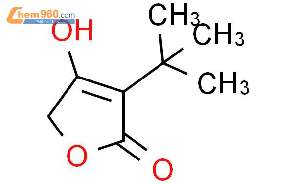 3-叔丁基-4-羟基呋喃-2(5H)-酮结构式图片|114908-93-9结构式图片