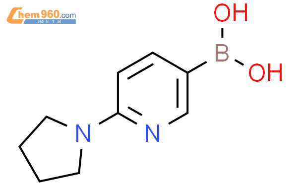 6-吡咯基-3-吡啶硼酸结构式图片|1150114-75-2结构式图片