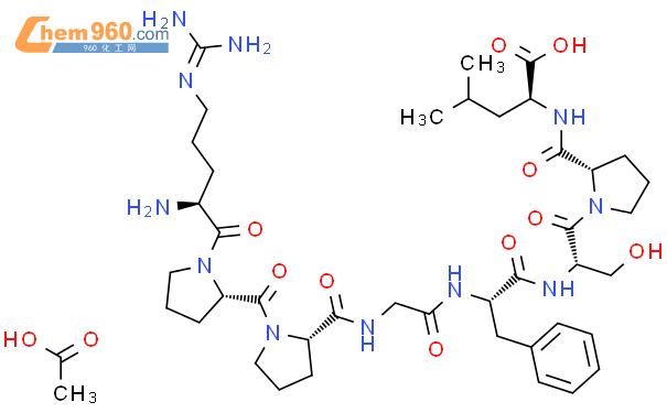DES-ARG9-[LEU8]-缓激肽 乙酸盐