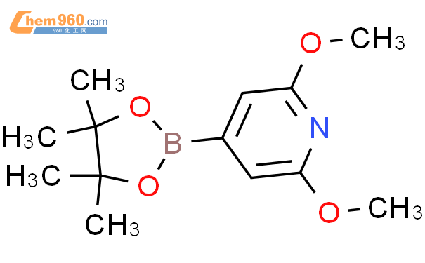 2,6-DIMETHOXYPYRIDINE-4-BORONIC ACID, PINACOL ESTER
