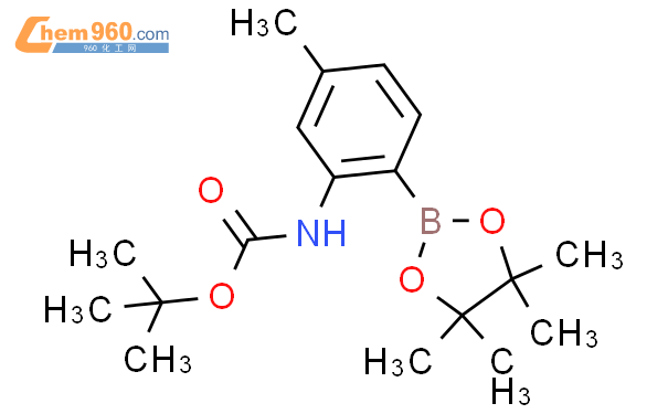 2-(BOC-氨基)-4-甲基苯硼酸频那醇酯