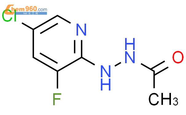 2-(N-ACETYLHYDRAZINO)-5-CHLORO-3-FLUOROPYRIDINE
