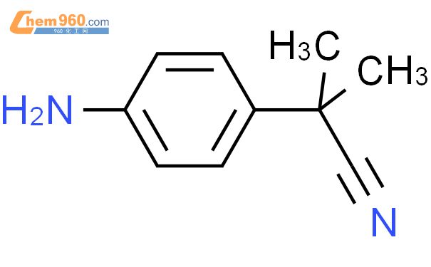 2-(4-氨基苯基)-2-甲基丙腈结构式图片|115279-57-7结构式图片