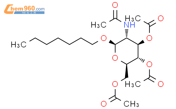 正庚基 2-乙酰氨基-3,4,6-O-三乙酰基-2-脱氧-beta-D-吡喃葡萄糖苷