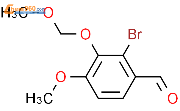 2-bromo-3-(methoxymethoxy)-4-methoxybenzaldehyde