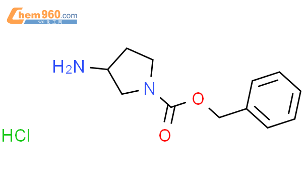 3-氨基吡咯烷-1-羧酸苄酯盐酸结构式图片|1159822-27-1结构式图片