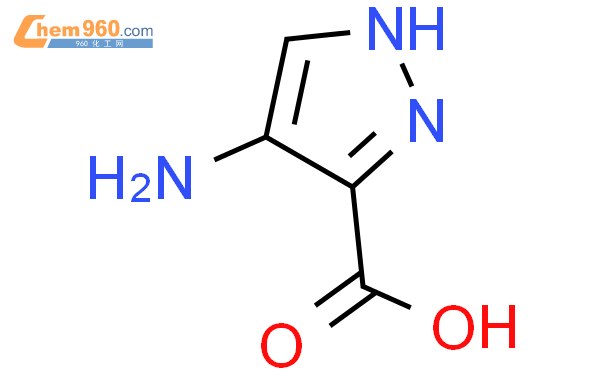 4-氨基吡唑-3-羧酸结构式图片|116008-52-7结构式图片