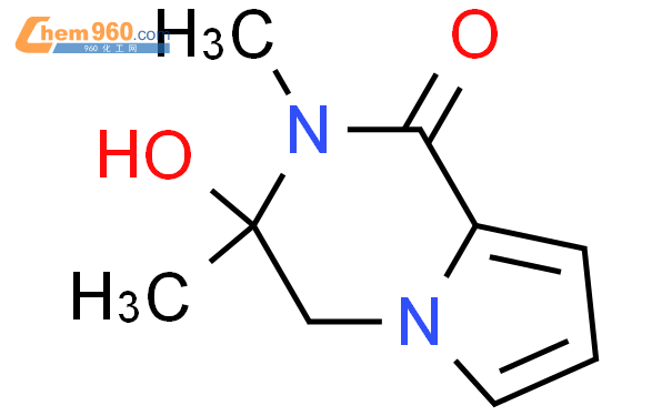(9CI)-3,4-二氢-3-羟基-2,3-二甲基吡咯并[1,2-a]吡嗪-1(2H)-酮