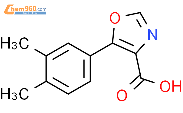 1163254-96-3-5-3-4-dimethyl-phenyl-oxazole-4-carboxylic-acid