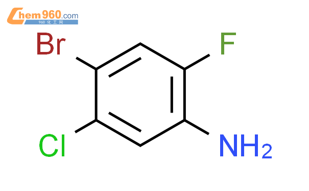 4-溴-5-氯-2-氟苯胺结构式图片|116369-24-5结构式图片