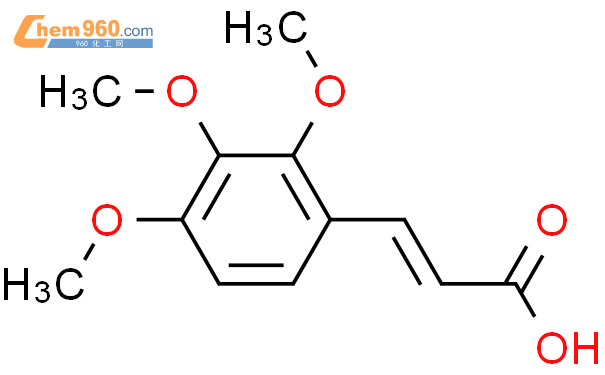 反式-3-(2,3,4-三甲氧基苯基)-2-丙烯酸