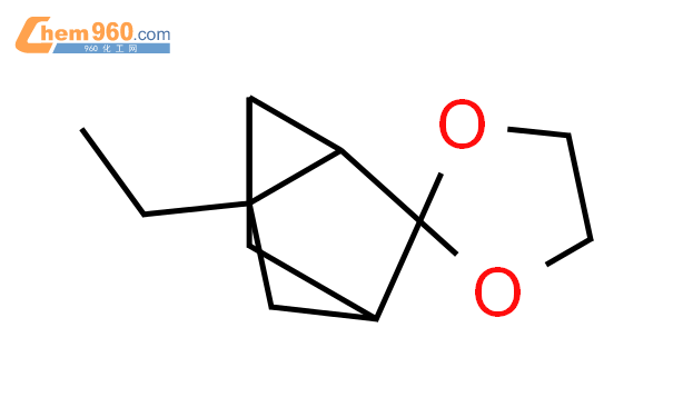(9CI)-6-乙基-螺[1,3-二氧戊环-2,3-三环[2.2.1.02,6]庚烷]