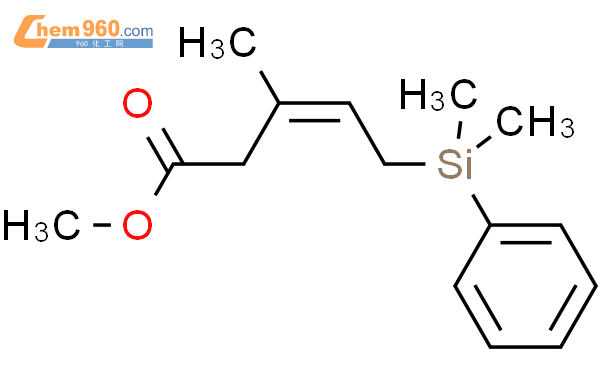 116913 89 43 Pentenoic Acid 5 Dimethylphenylsilyl 3 Methyl Methyl