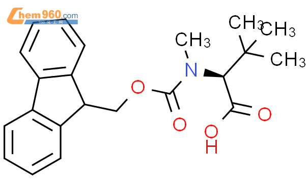 (S)-2-(((9H-芴-9-基)甲氧基)羰基)(甲基)氨基)-3,3-二甲基丁酸结构式图片|1172579-62-2结构式图片
