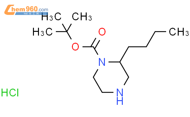 1-Boc-2-丁基哌嗪盐酸盐