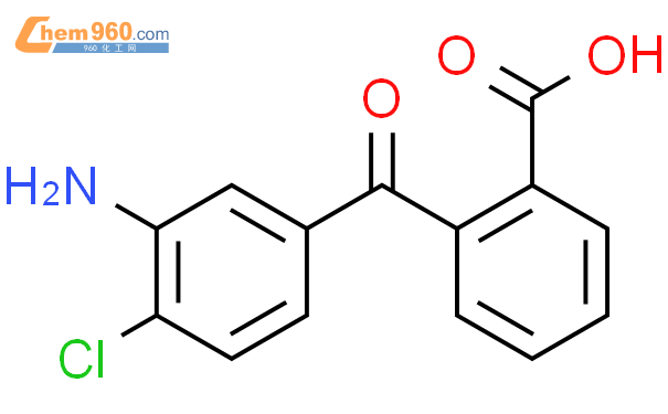 2-(4-氯-3-氨基苯甲酰)苯甲酸结构式图片|118-04-7结构式图片