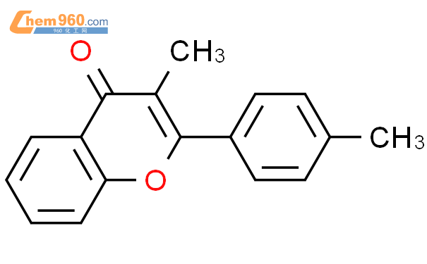 (9ci)-3-甲基-2-(4-甲基苯基)-4H-1-苯并吡喃-4-酮