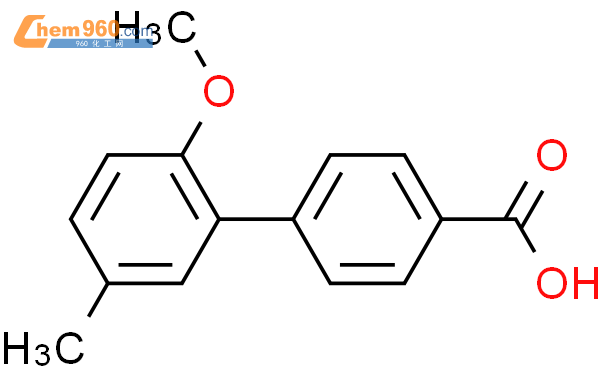 2-甲氧基-5-甲基-[1,1-联苯]-4-羧酸