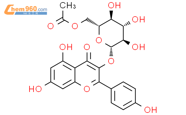 堪非醇 3-O-(6''-O-乙酰基)葡萄糖甙
