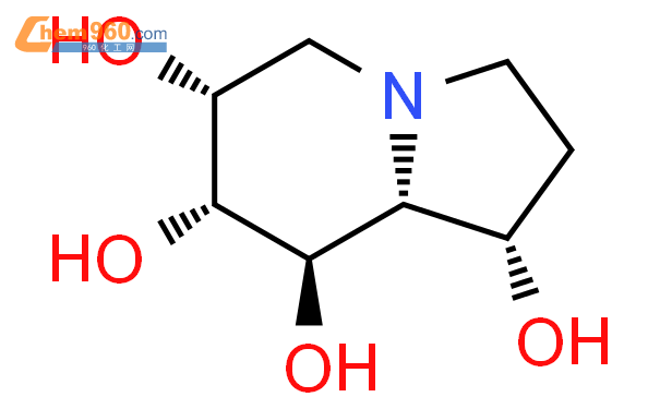 六氢-3-(羟甲基)-1H-吡咯里嗪-1,2,7-三醇