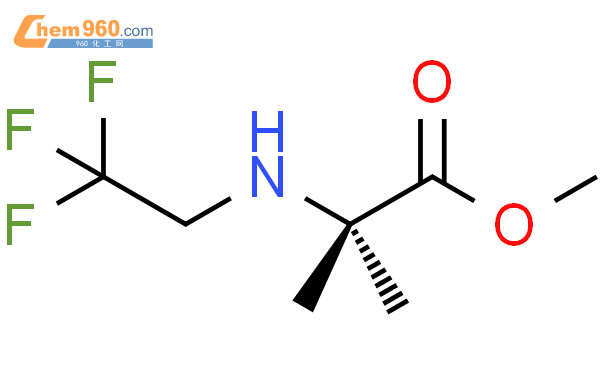 methyl 2-methyl-2-((2,2,2-trifluoroethyl)amino)propanoate