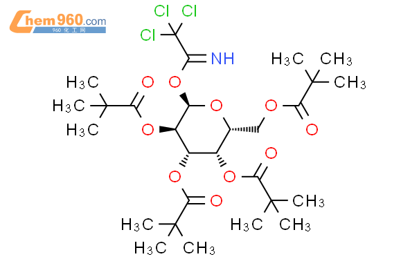 O-(2,3,4,6-tetra-O-pivaloyl-α-D-galactopyranosyl)trichloroacetimidate