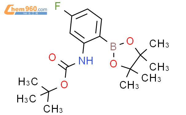 [5-氟-2-(4,4,5,5-四甲基-1,3,2-二氧杂环戊硼烷-2-基)苯基]氨基甲酸叔丁酯