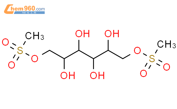甘露醇-1,6-二磺酸结构式图片