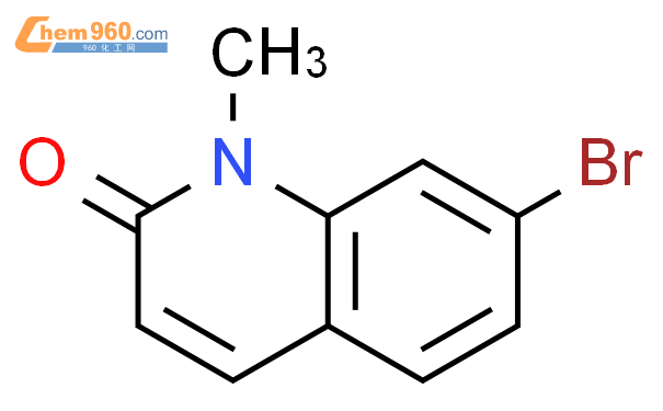 7-溴-1-甲基喹啉-2(1H)-酮结构式图片|1187933-12-5结构式图片