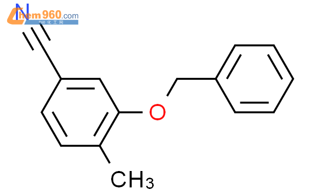 3-benzyloxy-4-methyl-benzonitrile