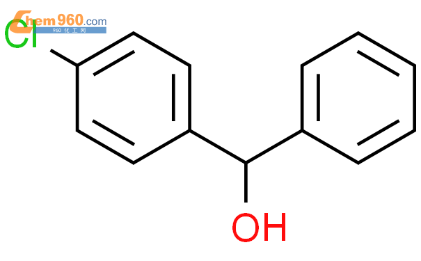 4-氯二苯甲醇结构式图片|119-56-2结构式图片