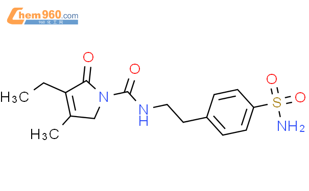 格列美脲磺胺结构式图片|119018-29-0结构式图片