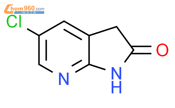 6-氯-7-氮杂吲哚-2-酮结构式图片|1190314-60-3结构式图片