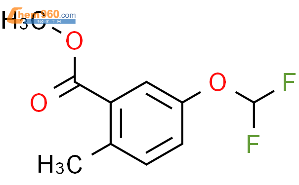 5-(二氟甲氧基)-2-甲基苯甲酸甲酯